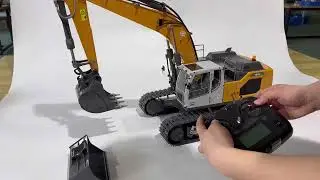 R 945 Hydraulic RC Excavator, Full Weight 25KG! 99% Replica Scale Model Excavator
