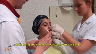 Placing a nasogastric tube