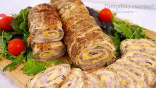 Not a recipe, but GOLD! The most delicious ROULETTE on the HOLIDAY TABLE!