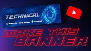 How to make YouTube banner on Android || how to make YouTube banner on PicsArt || by Tedi City