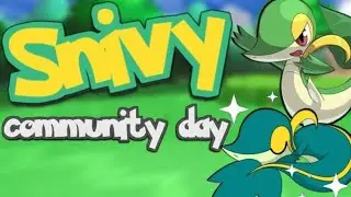 Shiny snivy community day pokemon go
