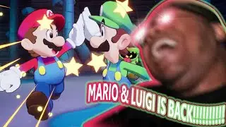 MARIO & LUIGI: BROTHERSHIP! Nintendo Direct Announcement Trailer Reaction!
