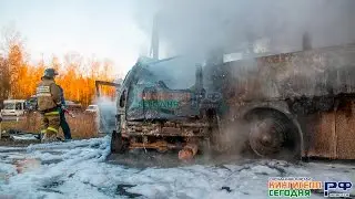 ДТП с возгорание автобуса и погибшими