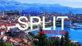 SPLIT, CROATIA (ADRIATIC SEA) 🇭🇷 4K