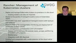 On-premise Kubernetes deployment with Rancher