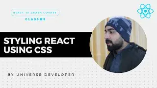 How To Apply CSS In React JS | React | React JS Course 2024 | Class 09 |