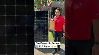 Solar Base Camp | SunPower Panels & Tesla Powerwall