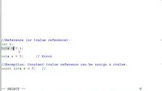 Advanced C++: Understanding rvalue and lvalue