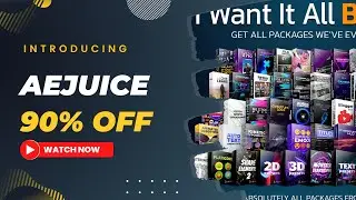 Introducing AEJuice | Huge Library of Digital Assets & 90% OFF!