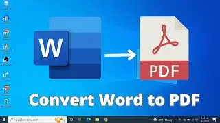 How to Convert Word Document to PDF | Word to PDF Converter