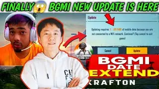 BGMI NEW 0.1 UPDATE IS HERE /BGMI CREATE DATE  EXTEND NEW SEASON DATE EXTENDED BGMI UNBAN OFFICIAL