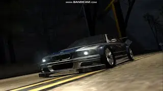 BMW M3 GTR  TIME-TRAIL RACE- NEED FOR SPEED CARBON