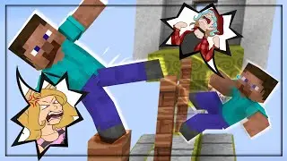 Two Steves Rage at Parkour in Minecraft Diversity 1