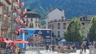 Chamonix, beginning of UTMB Week 2022