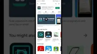 Cam scanner image to pdf conversion  tutorial in tamil