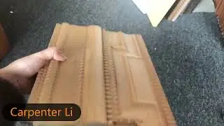 European style Carved Wooden Decorative Wall Panel Factory #woodworking #woodwall #wallpanel #carved