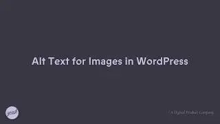 Alt Text for Images in Wordpress