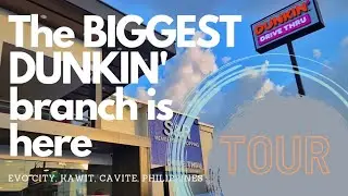 Dunkin's Biggest Branch in the Philippines located in Evo City, Kawit, Cavite | Philippines | 4K