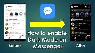 How to enable Dark Mode on Facebook Messenger App (2020)
