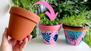 Easy Clay Plant Pot Painting Ideas to Try!