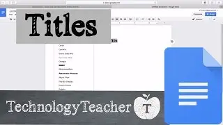 How to Add a Title in Google Docs