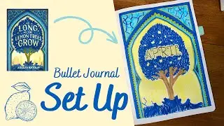 April 2023 Bullet Journal Set Up || INSPIRED BY MY FAVORITE BOOK OF THE YEAR