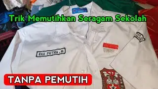 Tricks to whiten school uniforms without bleach - Laundry Secrets