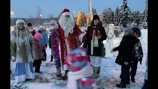 МБУК «КТЦ СТУПИНО» КУЗЬМИНСКИЙ ДК. ЗАЖЖЕНИЕ НОВОГОДНИХ ОГНЕЙ НА ЁЛОЧКЕ п.УСАДЫ. 2021/2022гг.