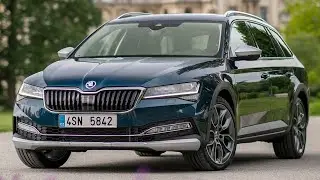 2020 Skoda Superb Skout (4x4) interior Exterior Features and Drive | Autocar TV