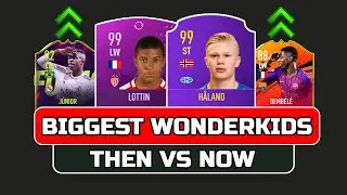 FOOTBALL Clubs BIGGEST WONDERKIDS 🤯😱 ft.Rashford, Vinicius, Davies