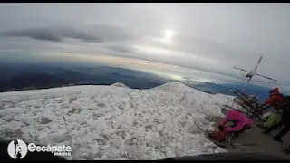 Llegando al Pico de Orizaba