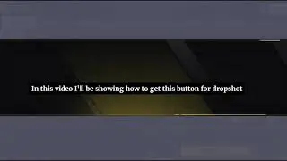 How to get the DROPSHOT button in CODM (for 2 thumb players)
