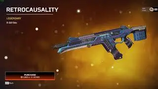 New R301 recolor skin Retrocasuality / Apex Legends Season 12