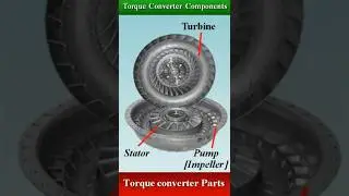 Torque Converter Components #automobile #mechanic