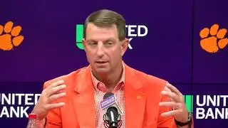 Dabo Swinney early signing period, team Q&A, pt. 2