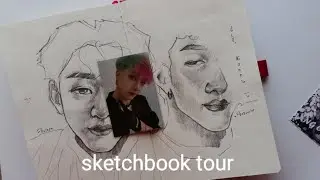 Обзор скетчбука (я его, наконец, закончила) / SKETCHBOOK TOUR 32
