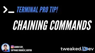 Command Chaining in terminal
