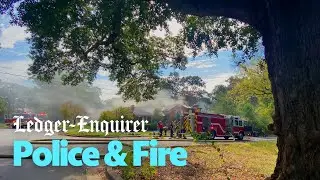 Firefighters Battle Two House Fires In Columbus, GA