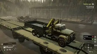 SnowRunner Gigantic bridge truck