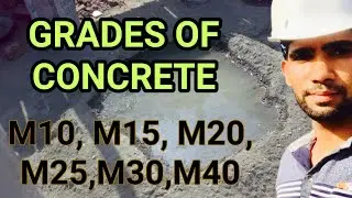 #30 What is GRADE OF Concrete (Hindi , English , Urdu)