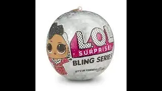 Подарки на День рождение. 6 лет. Новогодний шар Лол. LOL Bling series
