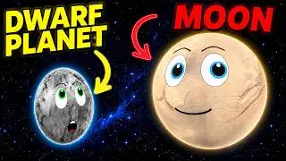 Do Dwarf Planets have moons? | Space for Kids | Solar System Planets | Kids Video
