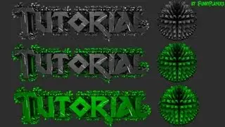 Tutorial | Scritta con effetto Kryptonite con il plugin Greebler