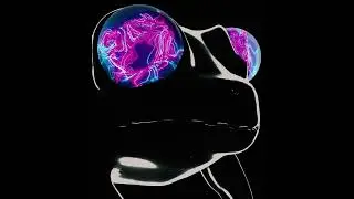 Psychedelic frog animation - Blender