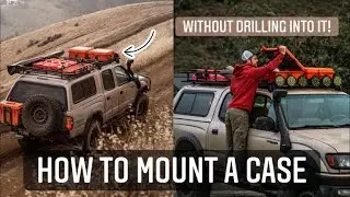 How to mount a Pelican case to your roof rack without drilling through the base!