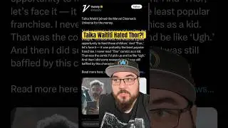 Taika Waititi Hates Thor 