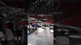 王者荣耀全球总决赛现场舞台道具制作2020年8月16日