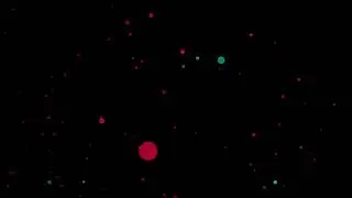 Разноцветные частицы абстракция  видеофон, футаж / futage multicolored particles abstraction #58