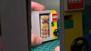 Working Lego Food Vending Machine 