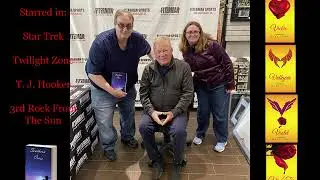 William Shatner meets author Mike Sims
